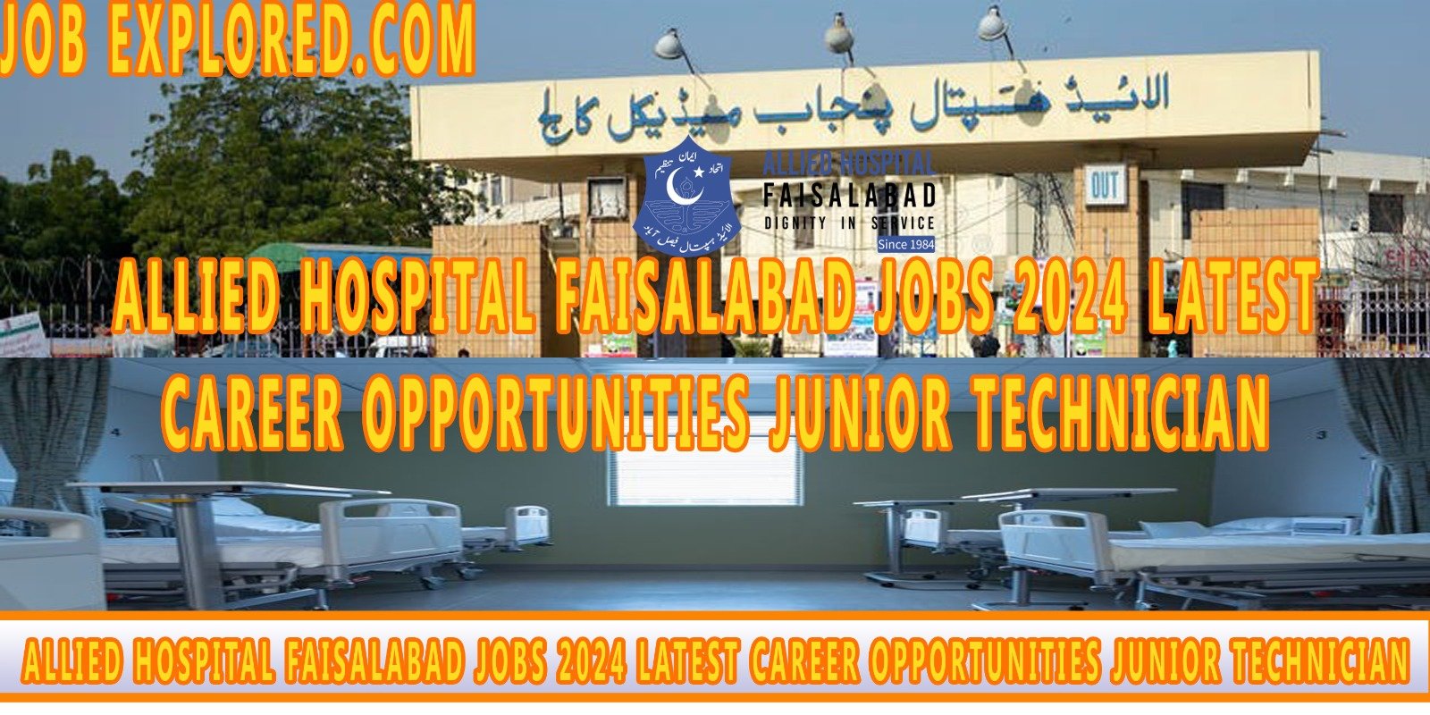 Exploring Allied Hospital Jobs in Pakistan for 2024/2025 picture