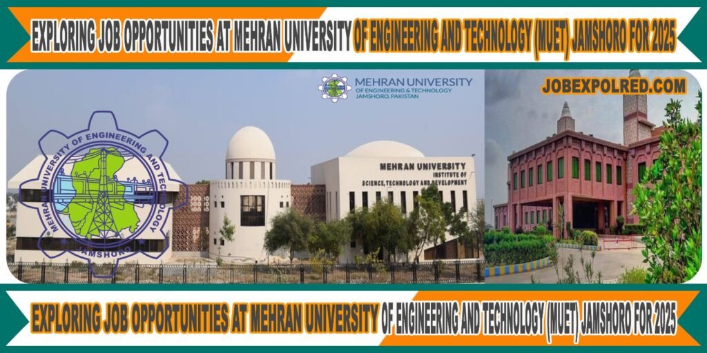 Exploring Job Opportunities at Mehran University of Engineering and Technology (MUET) Jamshoro for 2025 picture