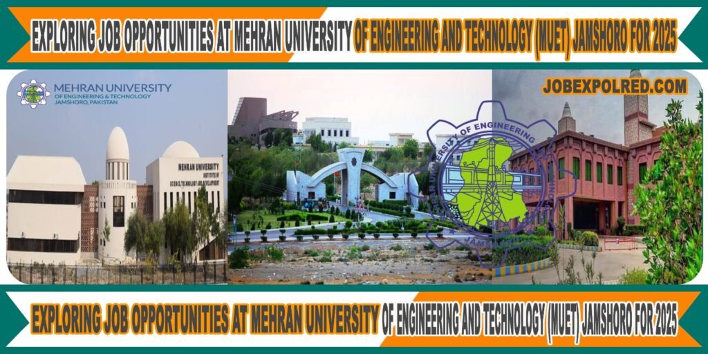 Exploring Job Opportunities at Mehran University of Engineering and Technology (MUET) Jamshoro for 2025 picture